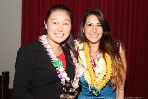 Jennifer Taniguchi and Kim Canepa at PBN's 40 Under 40 event